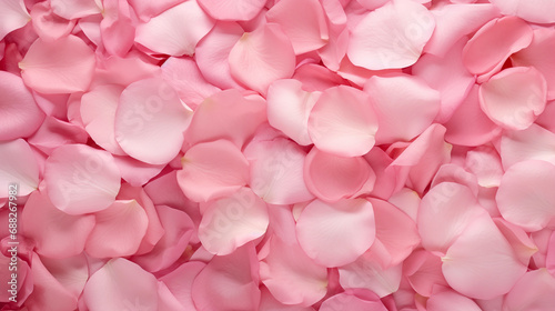 Pink rose petal background  photo