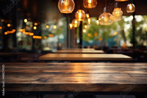 lights restaurant background blurred abstract front table wooden image bar black blur blurry bokeh bright cafes city hot drink counter dark design desk display empty