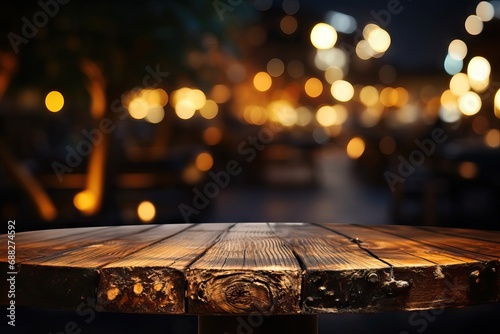 lights restaurant blurred abstract front table wooden background bar blur blurry bokeh bright cafes city hot drink counter dark design desk display empty filter