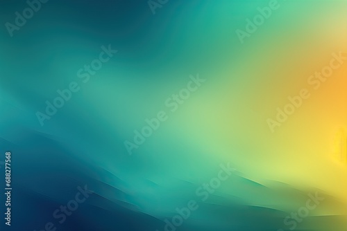 background blurred colored yellow blue green gradient Abstract purple teal watercolor blur smudge smooth light bright melt stain paint design photo