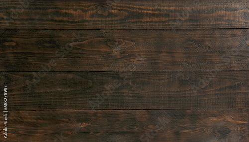 Texture of wooden surface as background, banner design