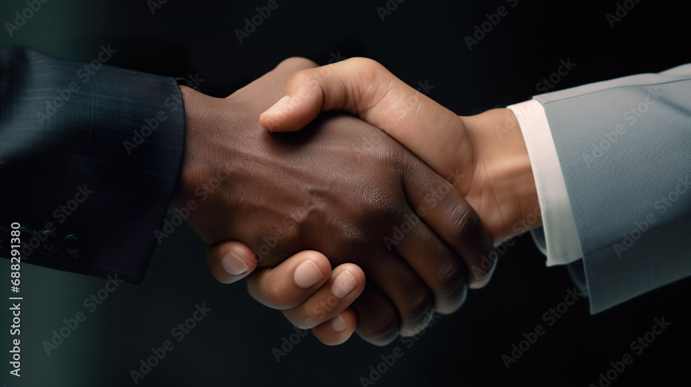 A confident handshake between individuals It is an affirmation of cooperation. A confident handshake between individuals It is an affirmation of cooperation.