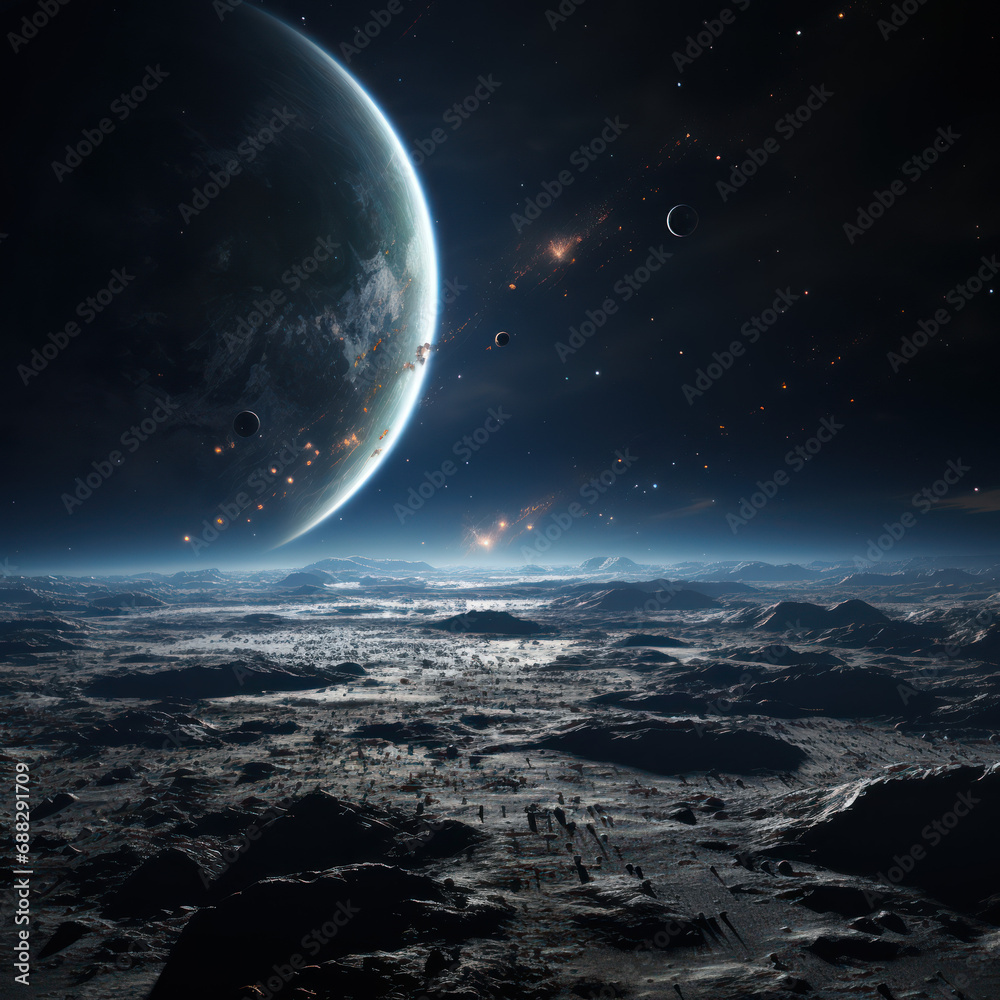 Lunar Scars: The Moon's Recent Asteroid Encounter Lunar Scars: The Moon's Recent Asteroid Encounter