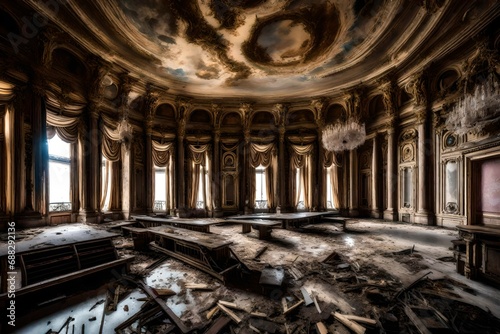 Palais Garnier urbex, in ruins  photo