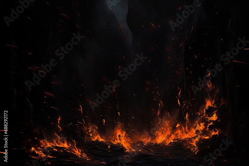 charcoal airFire float darkness flames The ash background black balefire bright burn campfire carbon scorching cinder coal danger ember energy fiery fire fireplace firewood flaming photo