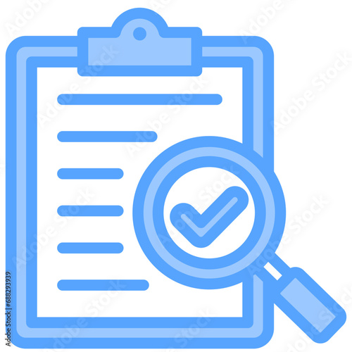 Examine Blue Icon