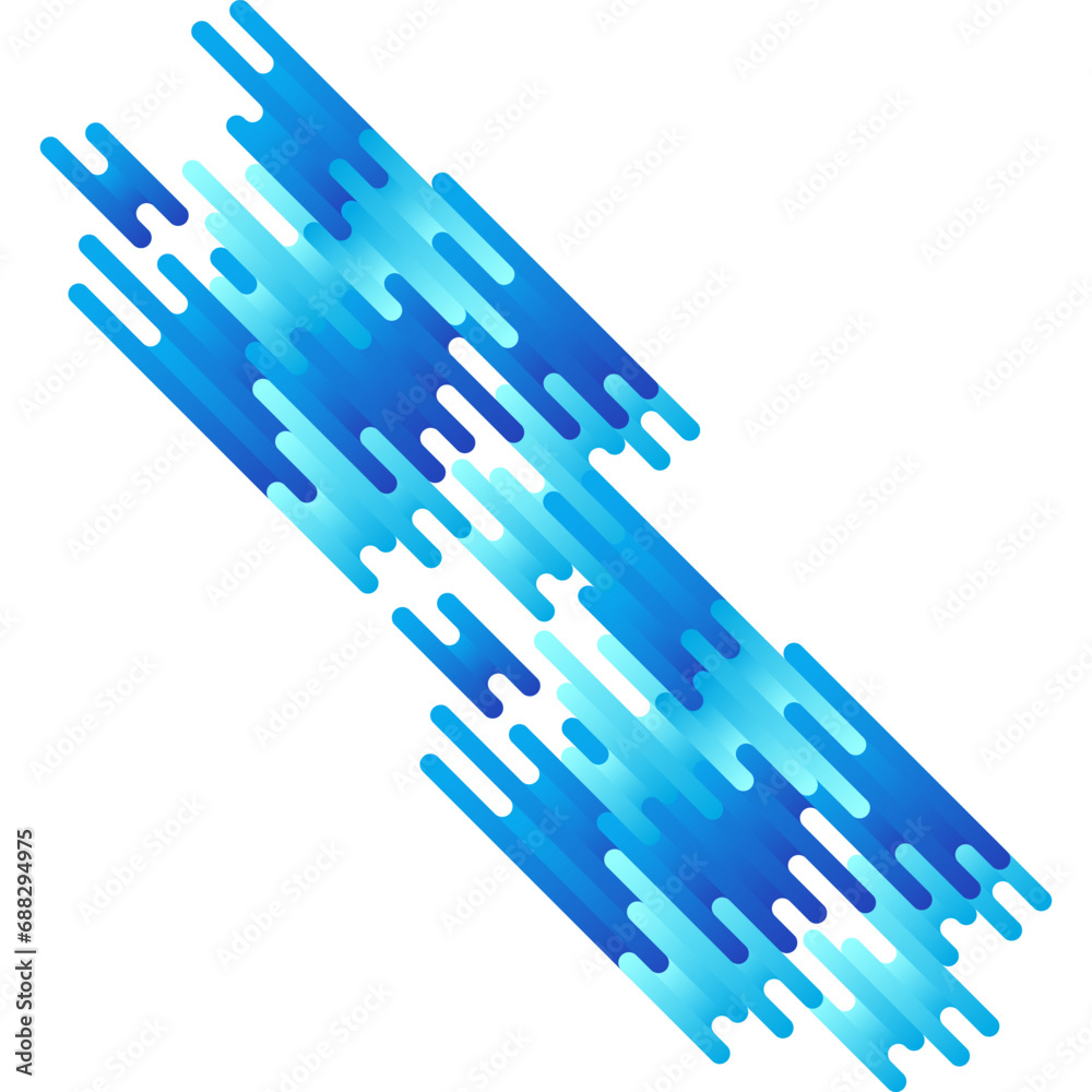 Fototapeta premium Modern geometric background with various rounded shapes. Abstract shapes with dynamic composition