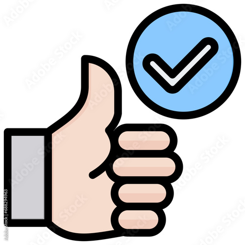 Acceptable Outline Color Icon