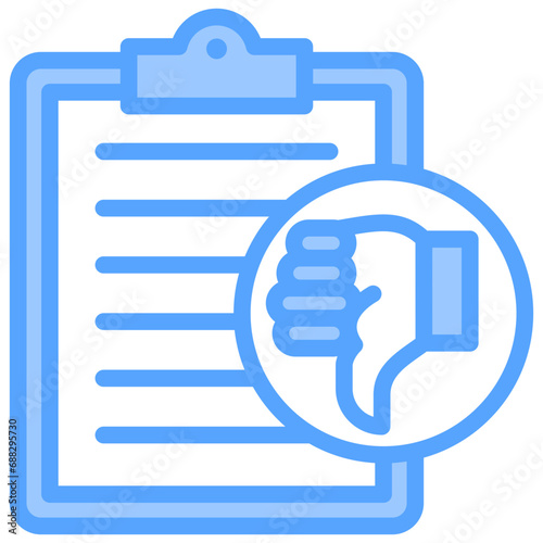 Adverse Blue Icon