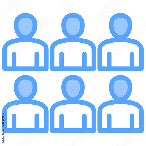 Employee Blue Icon