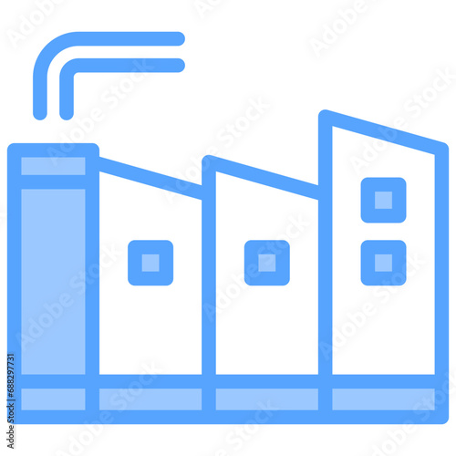 Industry Blue Icon