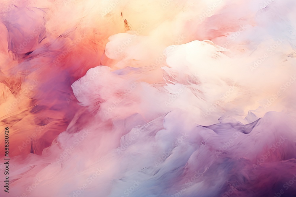 purple orange sky sunset background watercolor abstract yellow sunrise bright blue pink cloud colours red summer colourful soft texture