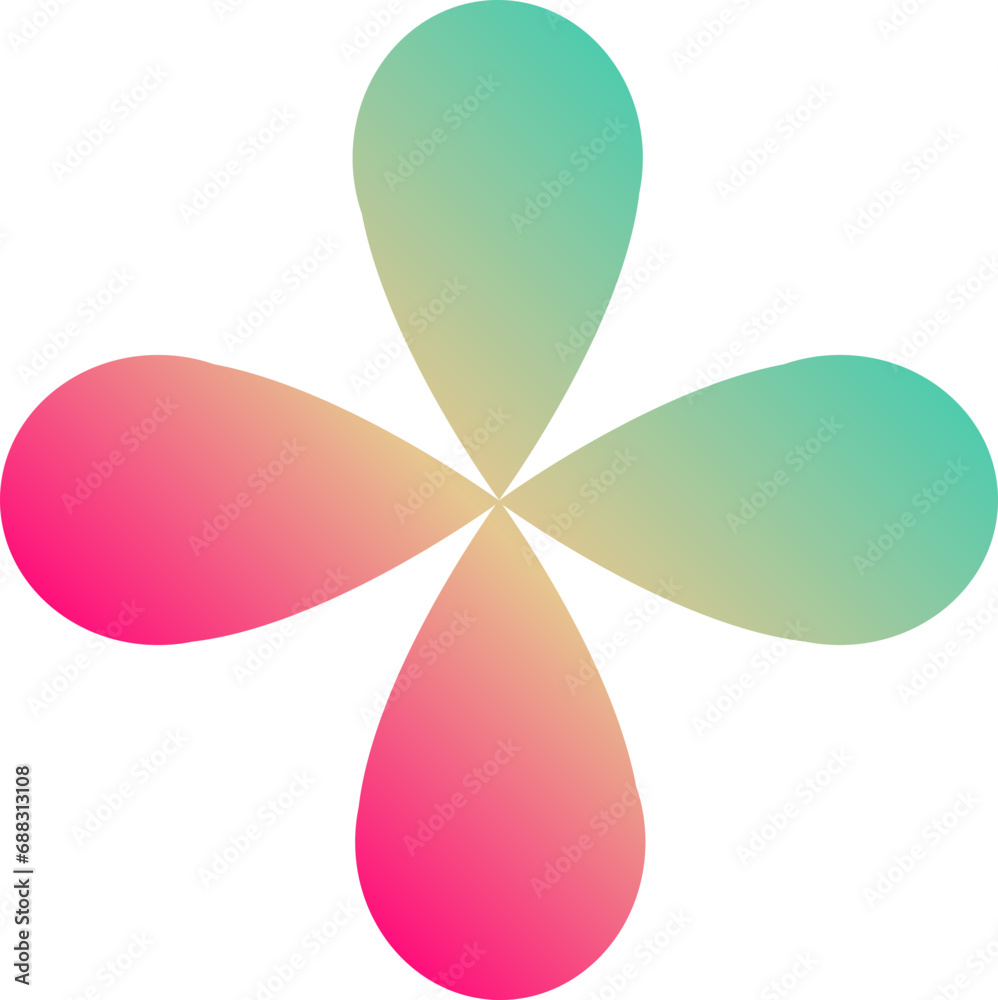 rainbow star shape brutalist abstract geometric style rainbow star shape brutalist abstract geometric style