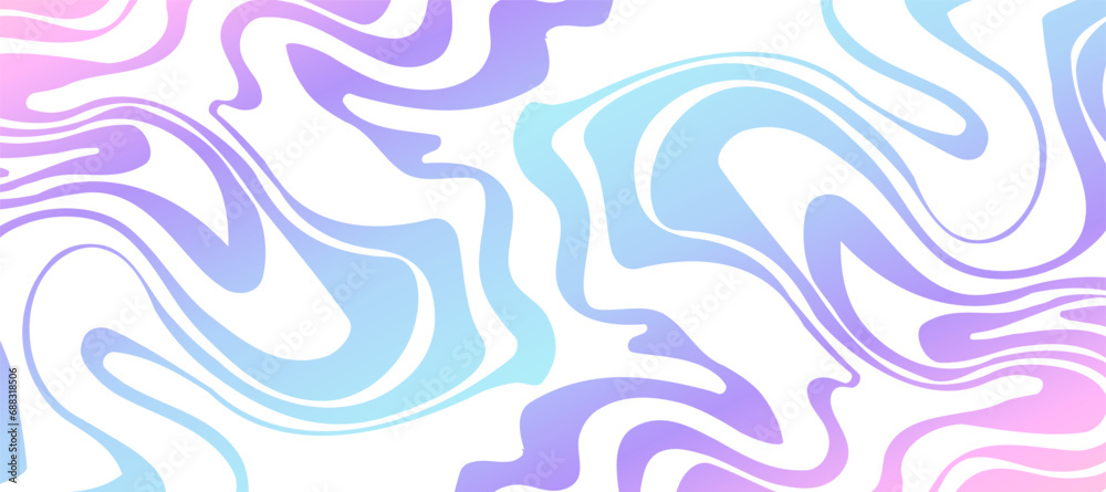 abstract acrylic background with waves watercolor