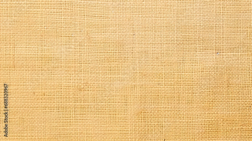 淡い黄色の麻布のアップの背景