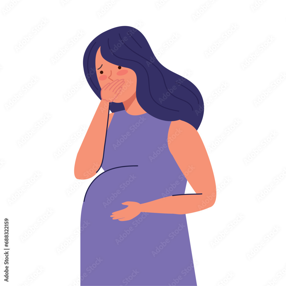 nauseous pregnant woman nauseous pregnant woman