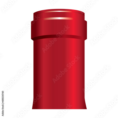 Decorative cap for wine cork