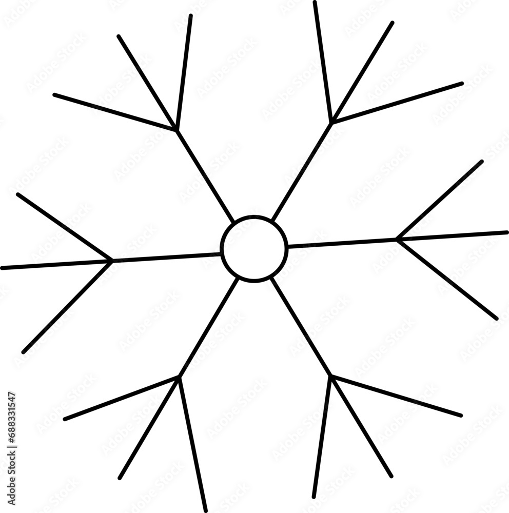 Christmas Snowflake Element Christmas Snowflake Element