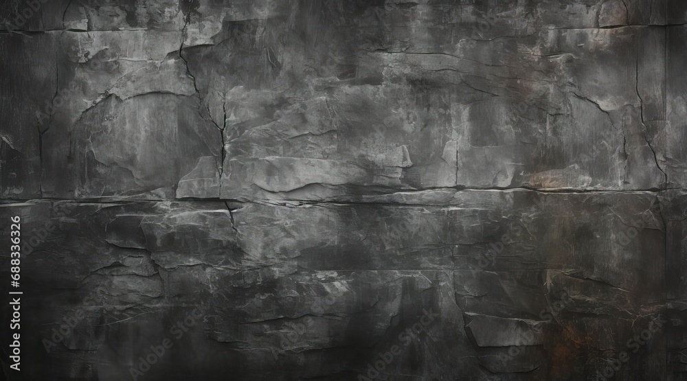 long banner panorama background texture concrete stone anthracite grey black dark surface grunge structure abstract design