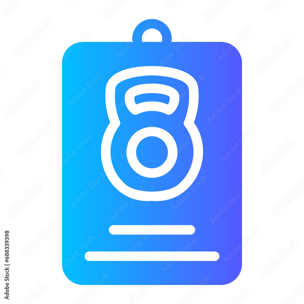training program Gradient icon training program Gradient icon