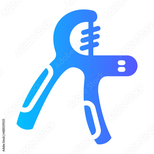 hand grip Gradient icon