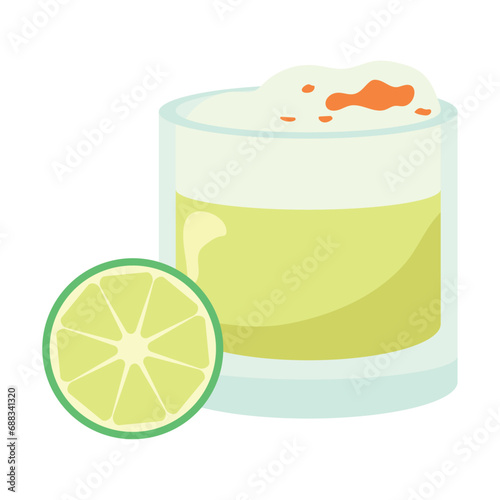 chile pisco shot