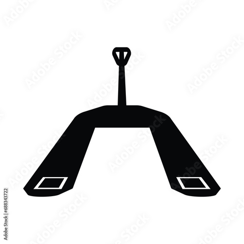 Hand pallet icon vector