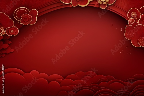 luxury Chinese new year background with copy space for text