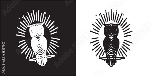 Illustration vector graphics of soccer icon, black and white with a transparent background
