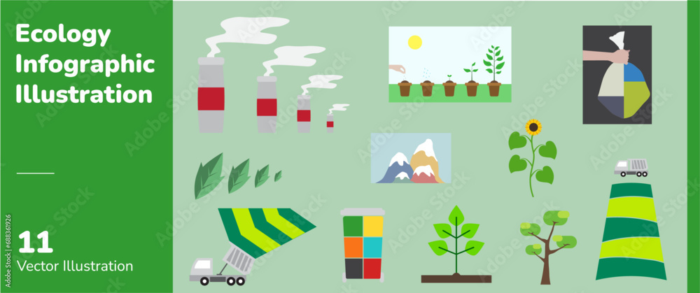 Ecology Infographic Illustration