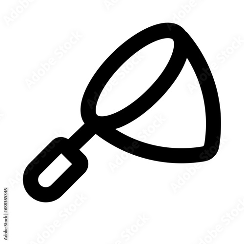 Hand Net Line UI Icons