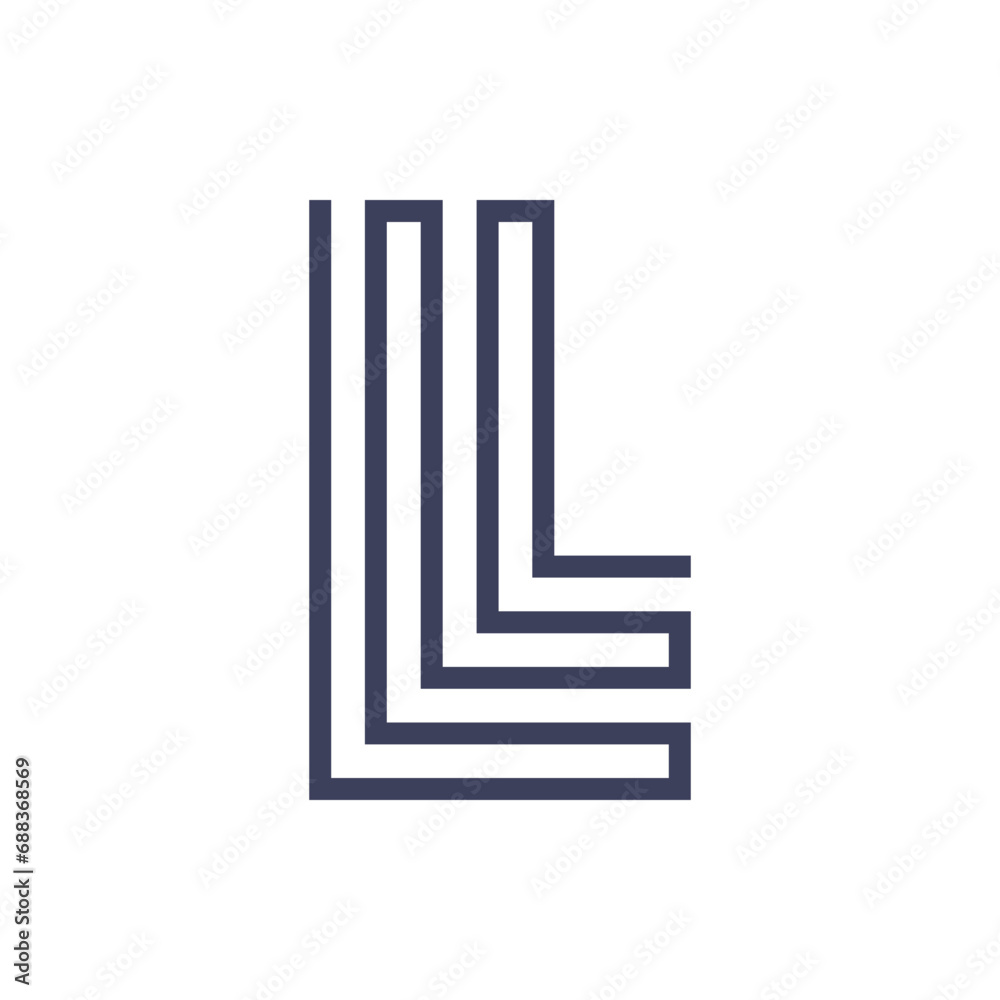 Monogram L design vector logo. Monogram initial letter mark L logo design. Monogram design vector logo. Monogram initial letter mark L logo design. Simple L monogram Monogram L design vector logo. Monogram initial letter mark L logo design. Monogram design vector logo. Monogram initial letter mark L logo design. Simple L monogram