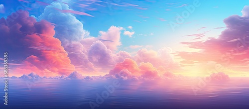 Wallpaper Mural Vibrant morning sky. Torontodigital.ca