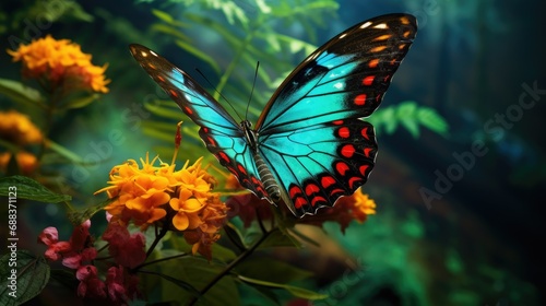 Beautiful Butterfly in Natures Wildlife