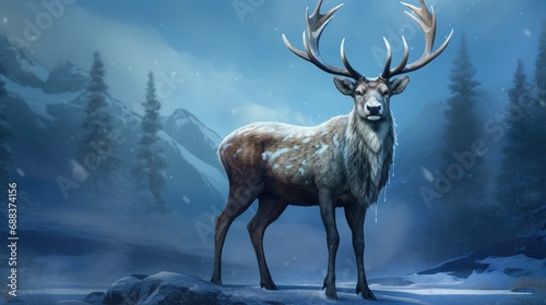 Caribou deer are also called deer that live in norther