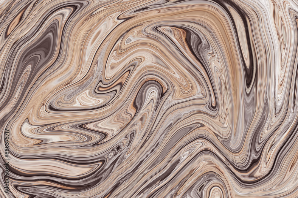 abstract brown marble illustration background, liquid ink surface wave design backdrop wallpaper. abstract brown marble illustration background, liquid ink surface wave design backdrop wallpaper.