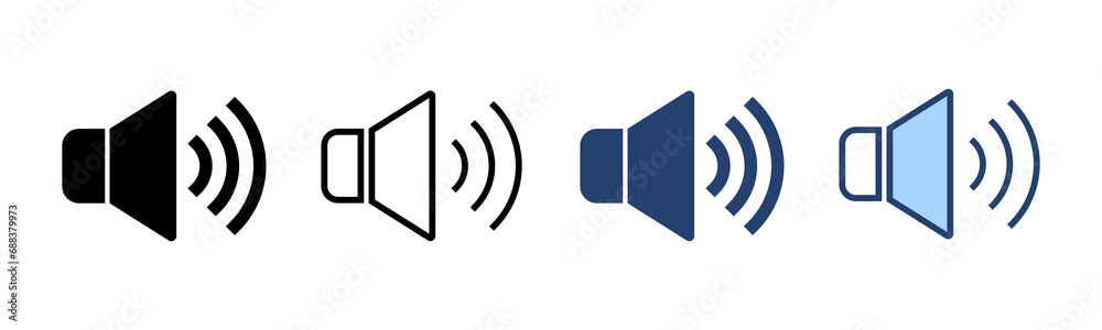 Speaker icon vector. volume sign and symbol. loudspeaker icon. sound symbol Speaker icon vector. volume sign and symbol. loudspeaker icon. sound symbol
