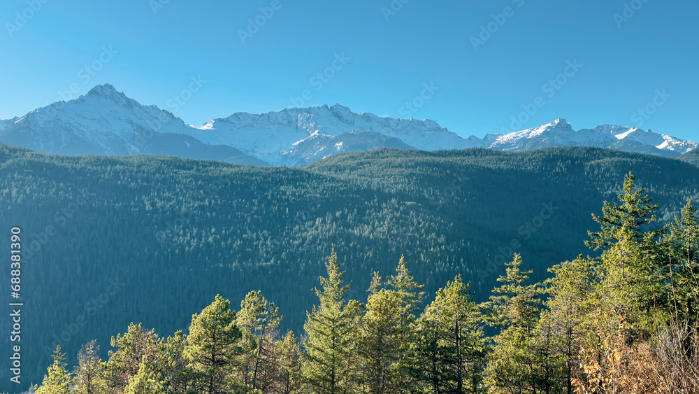 Mountains at Squamish, BC, Canada