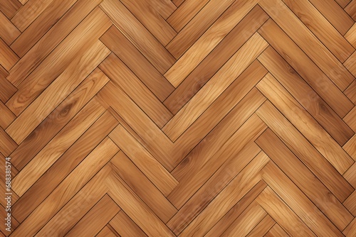 brown light herringbone texture parquet wood Seamless interior floor flooring chevron plank game pattern background wallpaper oak panel arrow design photo