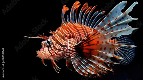 The red lionfish Pterois volitans is the venomous © lara