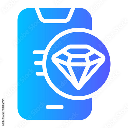online store Gradient icon
