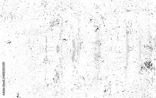 Subtle black grunge texture on white background. Abstract vector noise. Small particles of debris and dust. Distressed uneven background.
