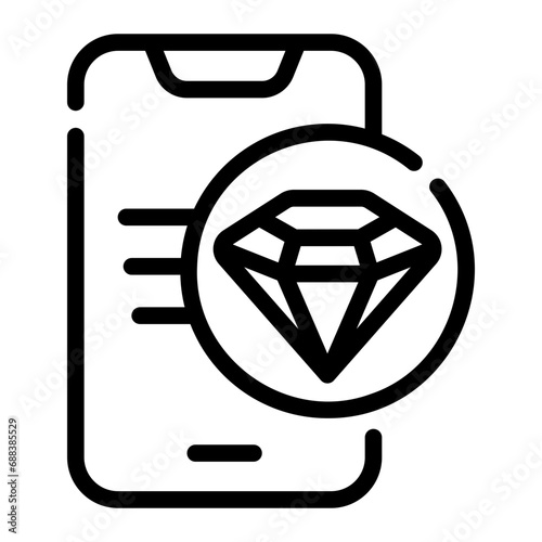 online store Line Icon