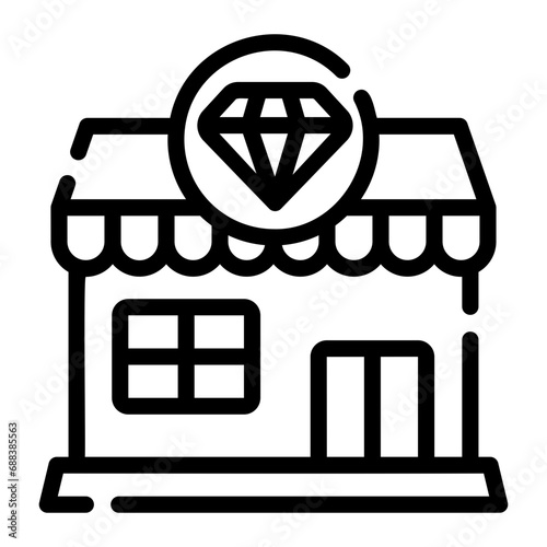 store Line Icon