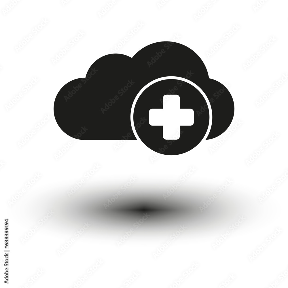 Medicine cloud. Vector illustration. EPS 10. Medicine cloud. Vector illustration. EPS 10.