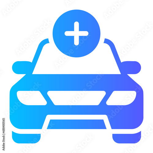 add gradient icon