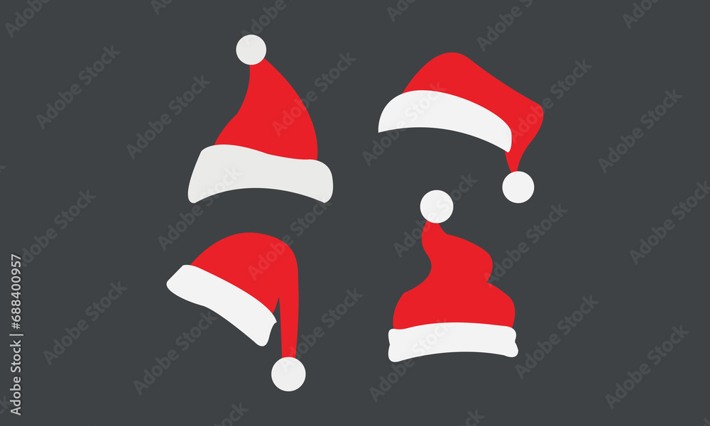 Santa hat Vector and Clip Art Santa hat Vector and Clip Art