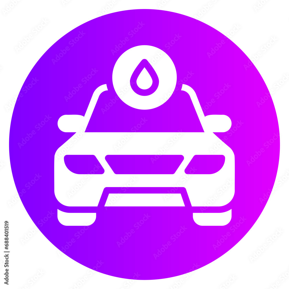 Obraz premium replace gradient icon