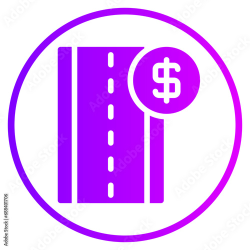 road gradient icon