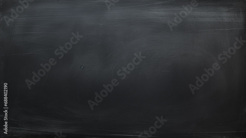 background blank black school chalkboard background with empty copy space